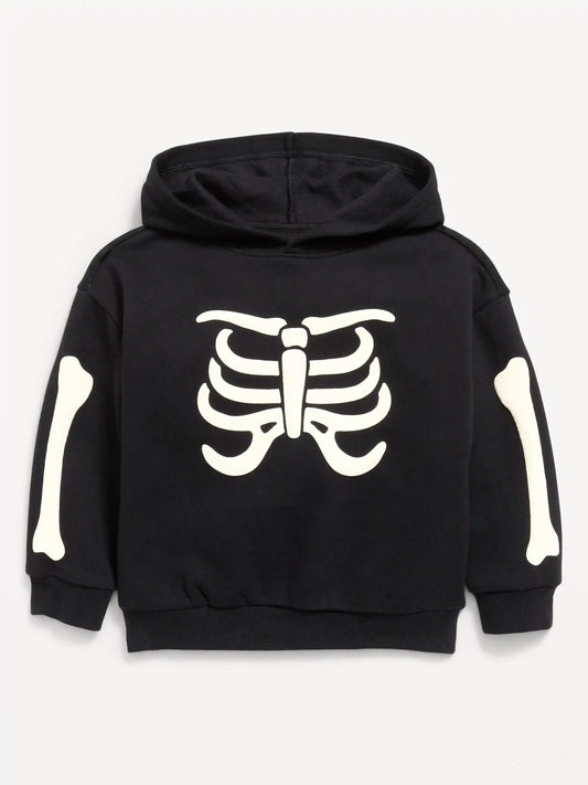 Oversized Unisex Graphic Pullover Hoodie for Toddler