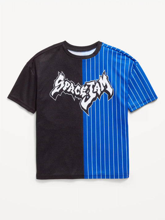 Space Jam™ Oversized Mesh Graphic T-Shirt for Boys