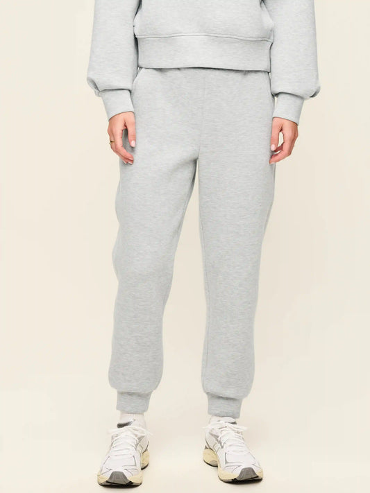 High-Waisted Bounce Fleece Jogger Sweatpants