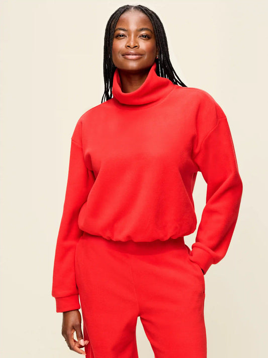 Performance Fleece Funnel Neck Pullover