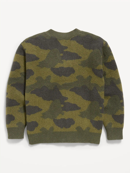 SoSoft Oversized Cardigan Sweater for Toddler Boys