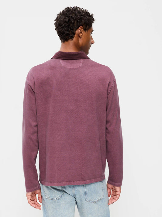 Long-Sleeve Rugby Polo