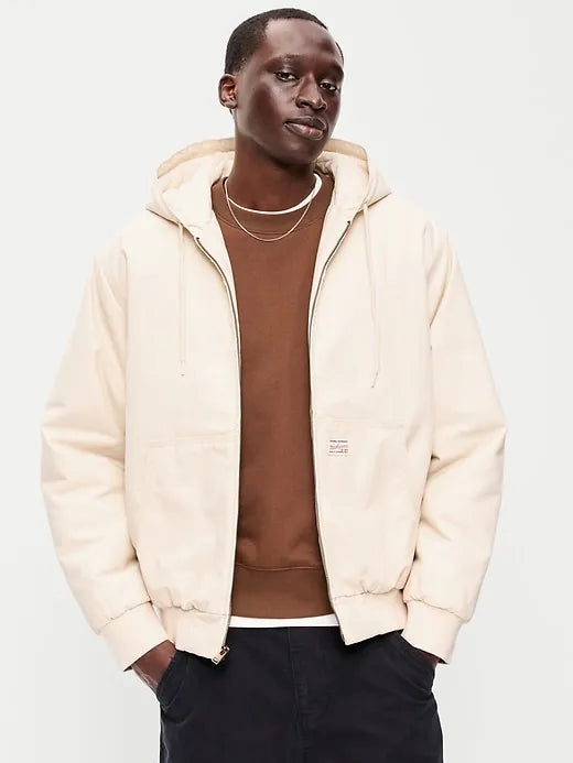 Oversized Canvas Hoodie