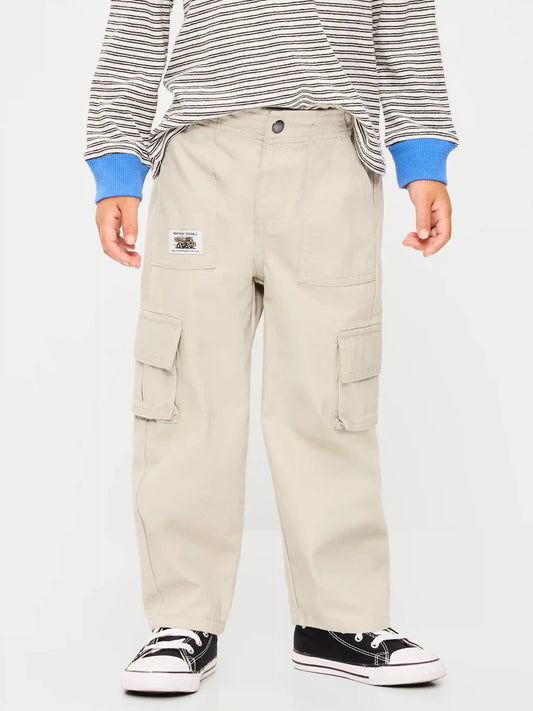 Baggy Cargo Pants for Toddler Boys