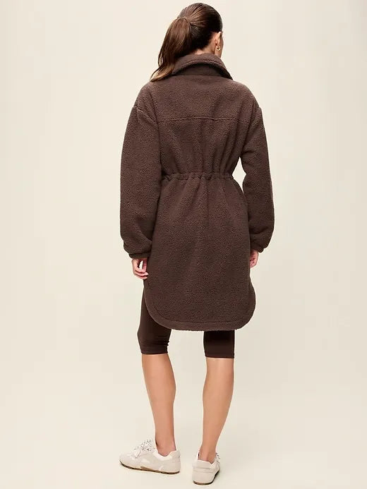 Longline Sherpa Jacket