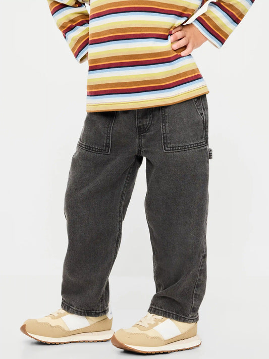 Super Baggy Carpenter Jeans for Toddler Boys