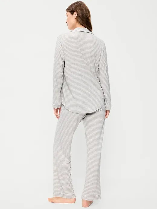 Sunday Sleep Knit Jersey Pant Set