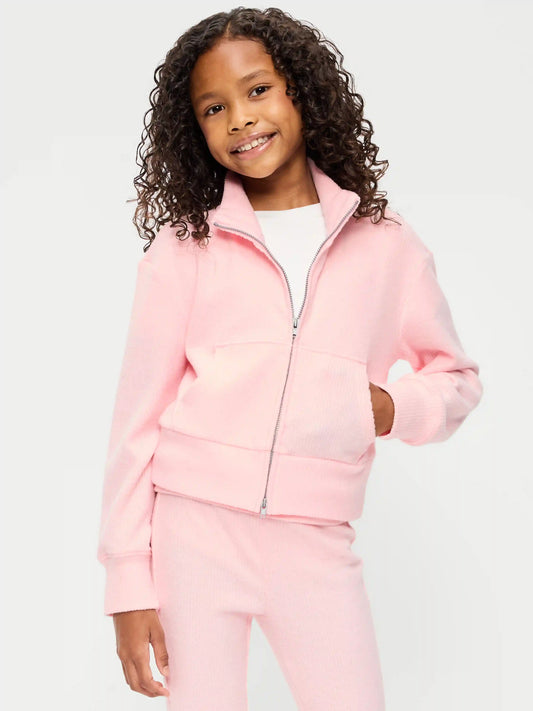 CozePlush 2-Way-Zip Jacket for Girls