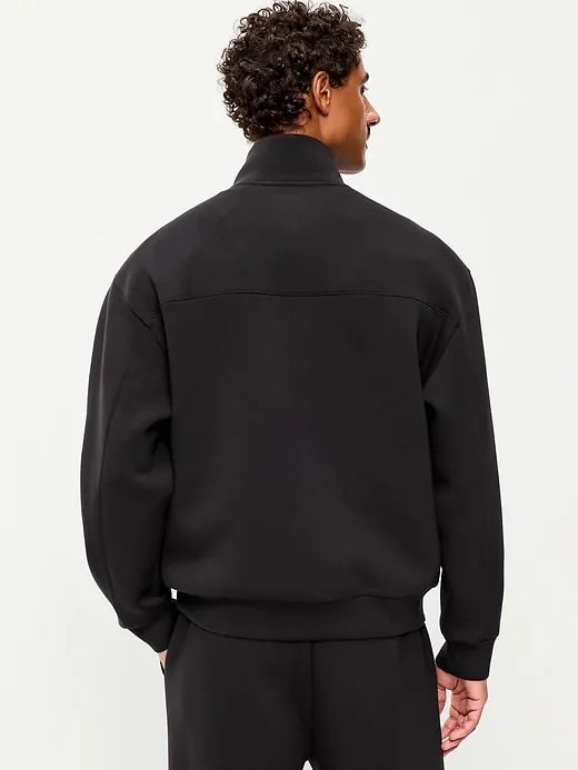 Bounce Fleece Oversized Half-Zip Pullover Sweatshirt