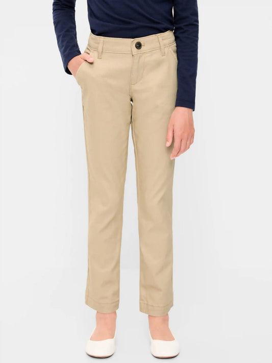 Skinny School Uniform Pants for Girls