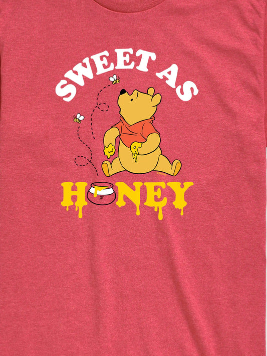 Winnie The Pooh Sweet As Honey- Short Sleeve T-Shirt For Toddler